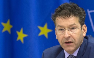 Le ministre néerlandais des Finances et président de l'Eurogroupe, Jeroen Dijsselbloem, le 24 février 2015 à Bruxelles