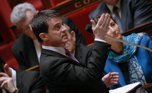 Le Premier ministre Manuel Valls, le 7 mai 2014 à Paris