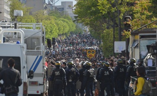 La manifestation du 1er Mai 2018 avait été émaillée de violences.