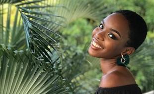 Anaëlle Guimbi, ex-candidate à l'élection de Miss Guadeloupe.