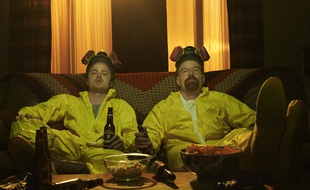 Jesse Pinkman et Walter White de la série américaine «Breaking Bad».