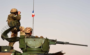 Militaires français pendant l'opération Barkhane.