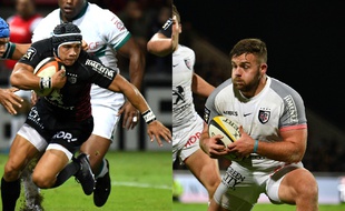 Cheslin Kolbe et Daniel Mienie, les deux joueurs du Stade Toulousain impliqués dans une affaire de violences.