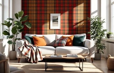 Pourquoi les motifs tartan reviennent cet automne et comment ils transforment votre déco dès maintenant