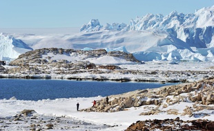 Illustration de l'Antarctique, à Zhongshan Antarctic Station, le 27 février 2014.