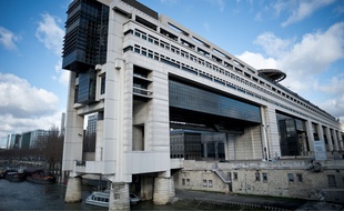 Illustration du ministère de l'Economie et des Finances à Paris.