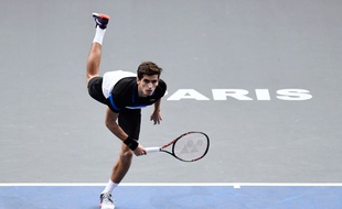 Pierre-Hugues Herbert à Bercy le 1er novembre 2016.