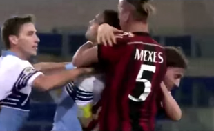 Philippe Mexès pète un cable face à la Lazio