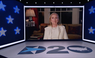 L'intervention d'Hillary Clinton lors de la convention démocrate.