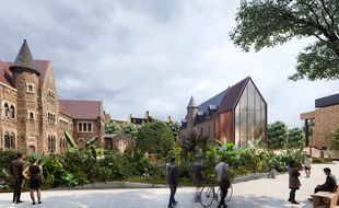 Image de synthèse du nouveau musée Dobrée de Nantes