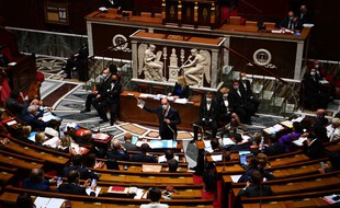 Dans l'hémicycle de l'Assemblée nationale. (illustration)