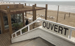 La plage de la Baule, le 9 mai 2019