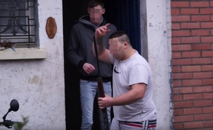 Riverains en colère à Calais le 24 janvier 2016