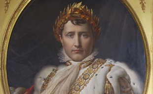 Portrait de Napoleon Bonaparte, par Francois Gerard, Museo delle Porcellane, Boboli Gardens, Florence, Italie