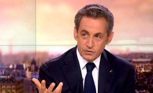 Nicolas Sarkozy au JT de France 2, le 21 septembre 2014.