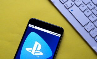 Le logo de la Playstation (illustration).