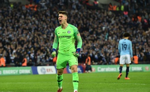 Kepa s'est excusé pour son attitude en finale de la Coupe de la Ligue.