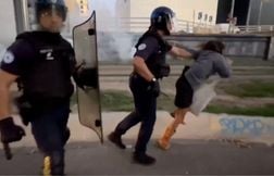 Enquête interne ouverte après la vidéo d’une manifestante violentée à Marse…