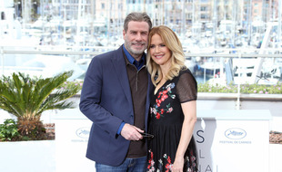 Les époux John Travolta et Kelly Preston en 2018