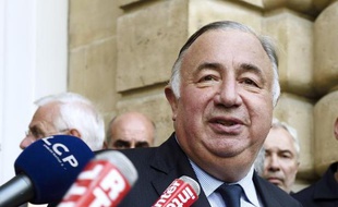 Le sénateur des Yvelines, Gérard Larcher, le 30 septembre 2014 à Paris