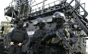 Des gendarmes du GIGN le 11 janvier 2016 à Satory