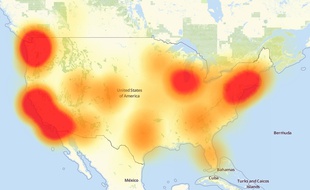 Les Etats-Unis ont été particulièrement touchés par une panne Internet majeure, le 21 octobre 2016.