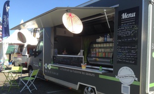 Un des food-trucks qui participe au festival.