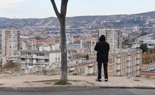 Les quartiers Nord de Marseille, où de nombreux mineurs sont embrigadés dans le trafic de stupéfiant.