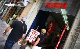 Les locaux de l'agence de voyage Fram au centre-ville de Toulouse, le 5 septembre 2012.