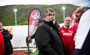 Jérôme Ducros, le président de la SASP Luzenac Ariège Pyrénées.
