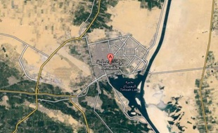 Google map de la ville d'Ismaïliya, dans le Nord-Sinaï.