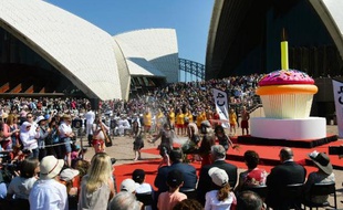 Le célèbre opéra de Sydney, oeuvre de l'architecte danois Joern Utzon classée au patrimoine mondial de l'Unesco, a fêté dimanche son 40ème anniversaire.