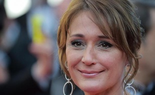 L'animatrice et productrice Daniela Lumbroso au 67e Festival de Cannes, le 15 mai 2014