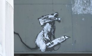 L'oeuvre de Banksy dérobée en septembre 2019 à Paris