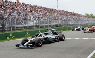 Lewis Hamilton s'est imposé au Canada le 7 juin 2015.