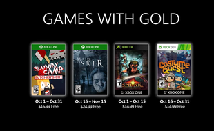 Games with Gold: voici les 4 jeux offerts sur Xbox en octobre