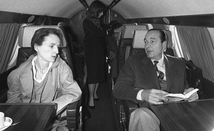 Laurence et Jacques Chirac, le 26 avril 1981.