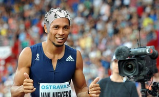 Wayde van Niekerk, champion olympique et recordman du monde du 400m.