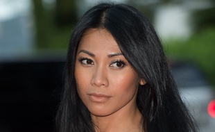La chanteuse Anggun au World Music Awards, à Monaco, en mai 2014.