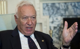 Le ministre espagnol des Affaires étrangères, Jose Manuel Garcia-Margallo à Washington, le 15 septembre 2015