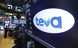 Le logo des laboratoires Teva. (illustration)