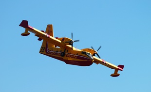 Illustration d'un canadair
