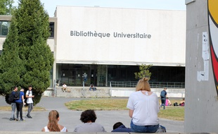 Illustration du campus de Beaulieu, de l'université Rennes 1.