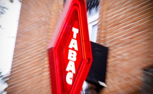 Illustration d'une enseigne de tabac.