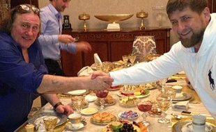 Photo de Gérard Depardieu publiée sur le compte Instagram de Ramzam Kadyrov