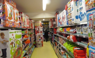 Un magasin de jouets La grande récré en décembre 2015.