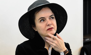 Amélie Nothomb, ici au Salon du livre en 2015, sort un nouveau roman à la rentrée.