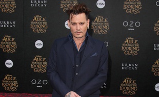 L'acteur Johnny Depp à Los Angeles