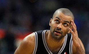 Tony Parker, le meneur de jeu des San Antonio Spurs, le 6 janvier 2011, à Boston.