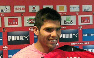 Romero et son nouveau maillot.